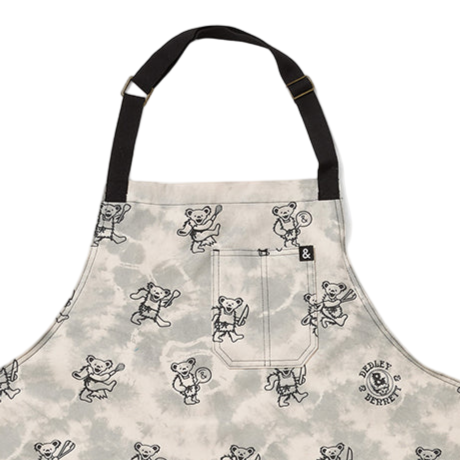 The Essential Apron - Grateful Dead Grey Tie Dye - Sumiye Co