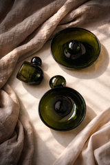 Tezon Green Bowl | Artisanal Glasswork