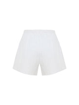 Kaya Drawstring Shorts - White - Sumiye Co