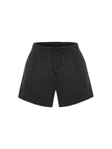 Kaya Drawstring Shorts - Charcoal - Sumiye Co