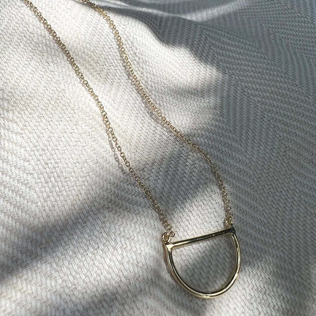 Half Moon Necklace-1