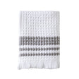 Organic Belgian Waffle Hand Towels (Set of 2)  - Ash - Sumiye Co