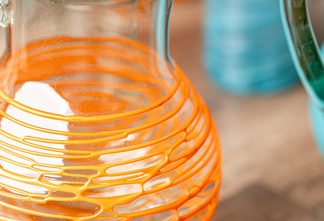 Handblown Glass Pitcher by Verve Culture - Sumiye Co