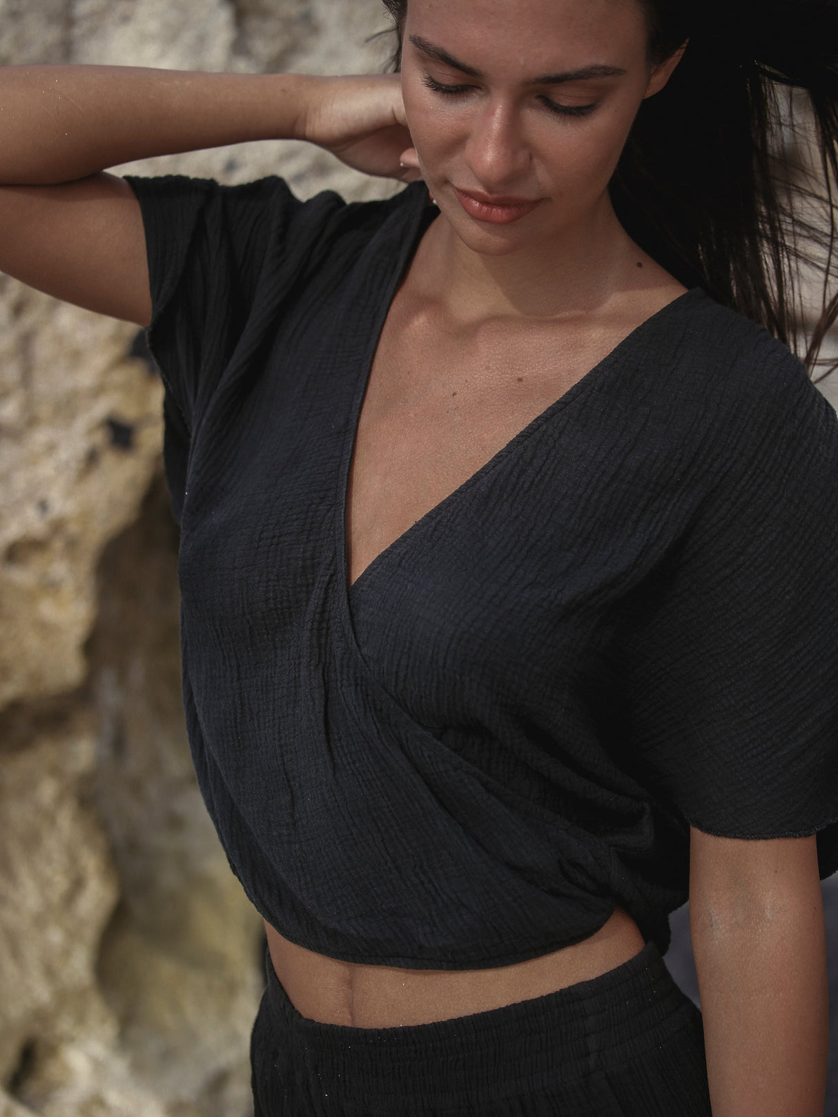 Harlow Top - Black - Sumiye Co