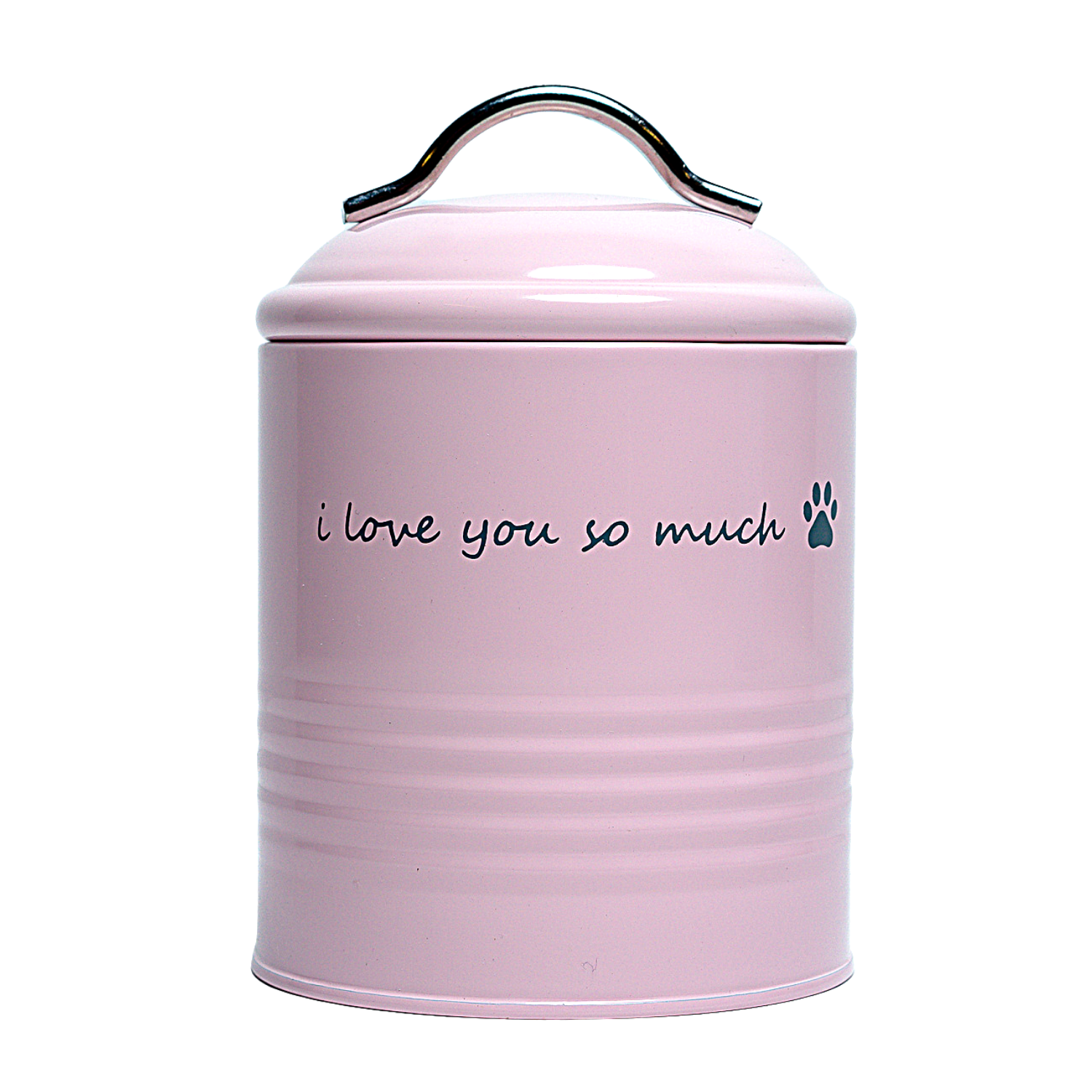 I Love You So Much Dog Treat Canister Gift Set-2