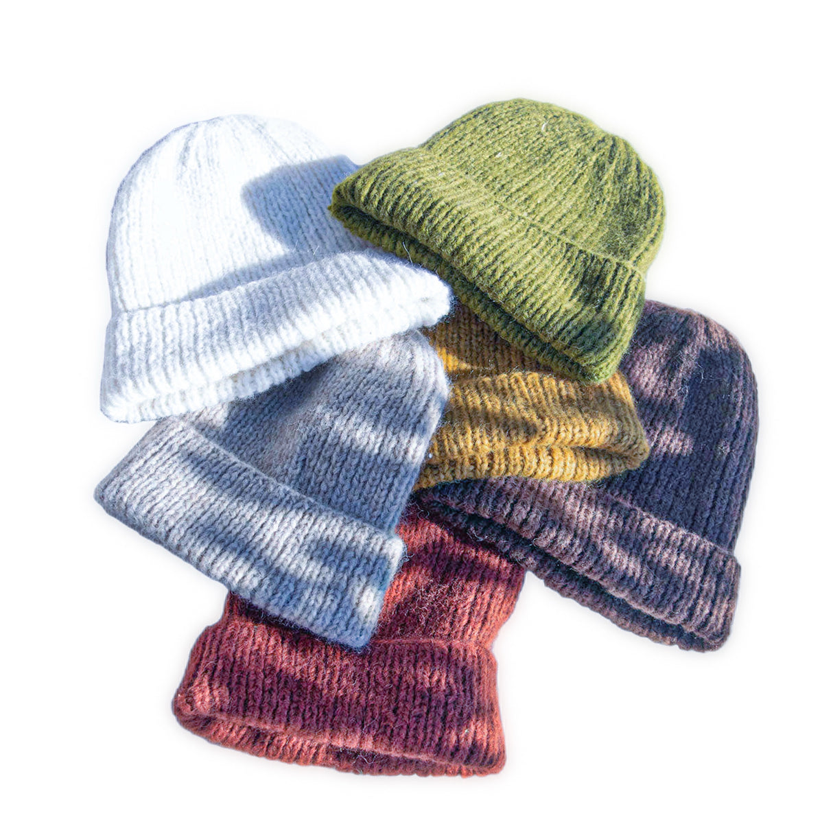 Gorro de alpaca liso