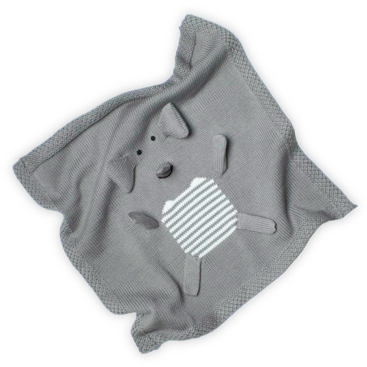 Baby Knit Blanket - Elephant - Sumiye Co