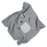 Baby Knit Blanket - Elephant - Sumiye Co