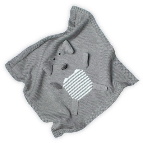 Baby Knit Blanket - Elephant - Sumiye Co
