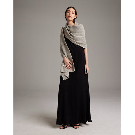 Lineas Shawl in Baby Alpaca - Sumiye Co