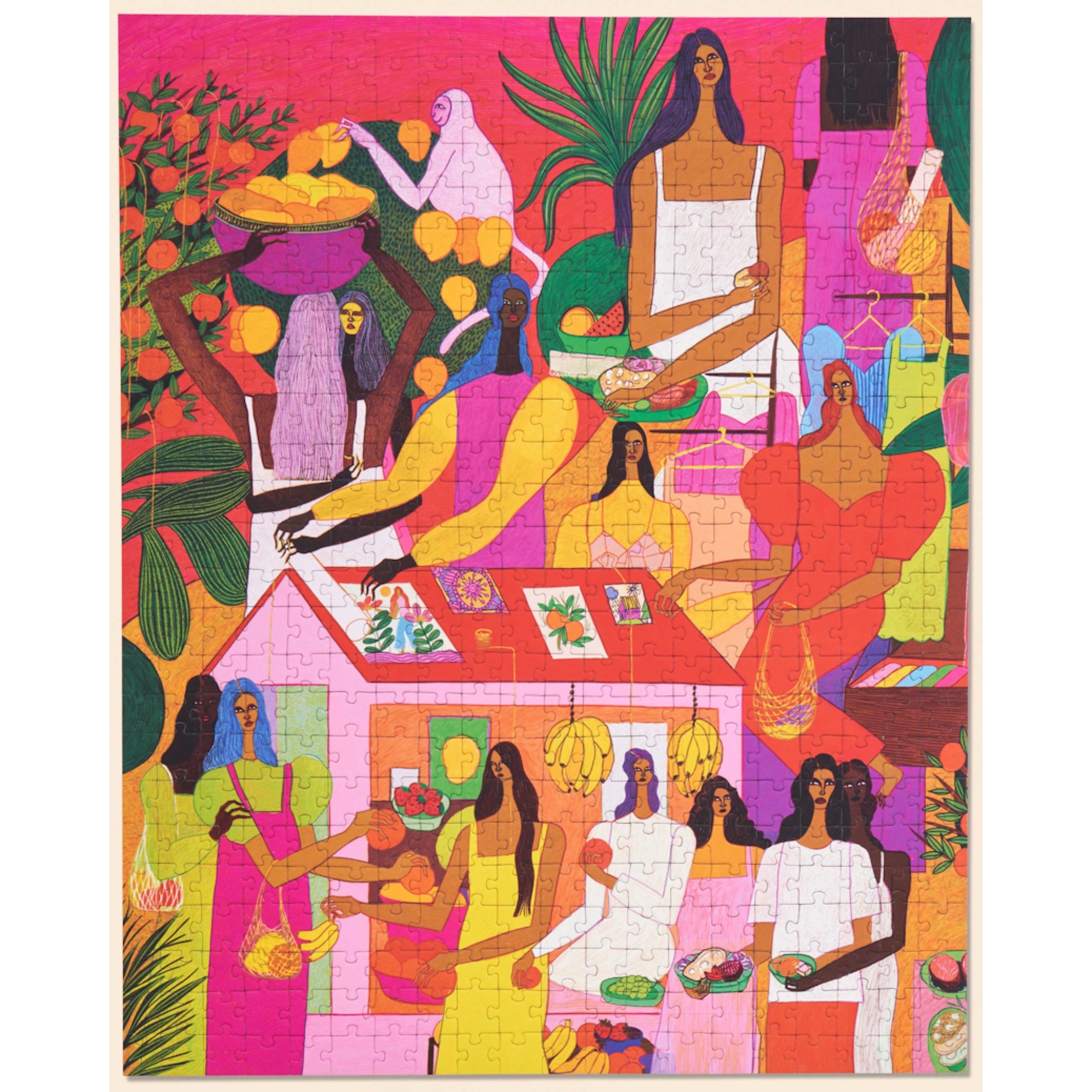 A Fruity Bunch 500 Piece Puzzle | Artist Manuja Waldia | Sumiye Co