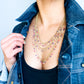 Necklace | Layered Mulberry Artisan Kantha Jewelry