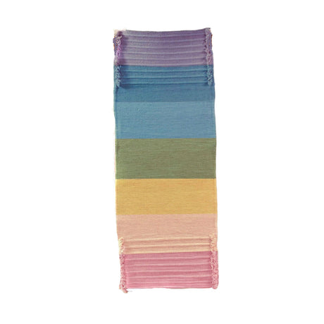 Chakra Energy Yoga Rug Mat - Naturally Dyed Organic Cotton - Sumiye Co