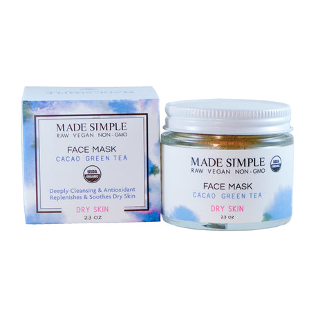 Organic Face Mask – Dry Skin (2.3 oz) - Sumiye Co