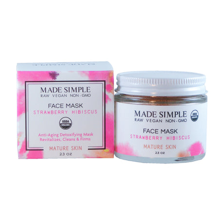 Organic Rejuvenating Mask – Mature Skin (2.3 oz) - Sumiye Co