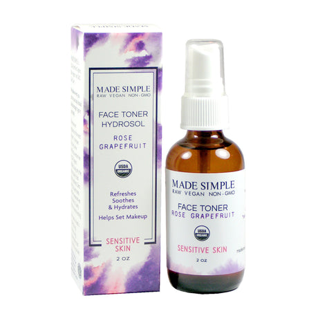Organic Calming Toner – Sensitive Skin (2 fl oz) - Sumiye Co