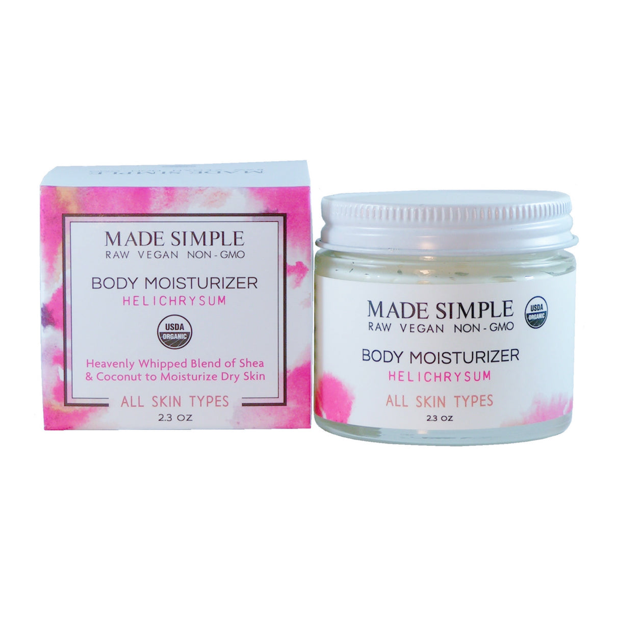 Heavenly Whipped Moisturizer – Shea, Coconut & Helichrysum (2.3 fl oz) - Sumiye Co