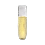 Pebbled Stemless Flutes Set of 4 - Sumiye Co