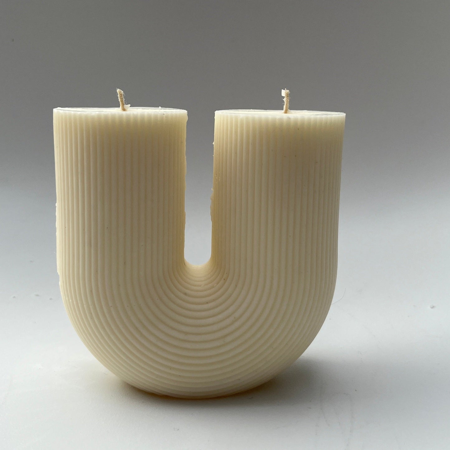 Aaram Lux 'The U Ribbed' Decorative Candle | Soy Wax