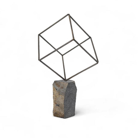 Single Cube Sculpture - Sumiye Co
