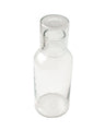 Hammered Handblown Glass - Clear | Carafe & Drinking Glass / Lid - Sumiye Co