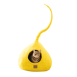 Deluxe Handcrafted Felt Cat Cave With Tail - Sunny Yellow - Sumiye Co