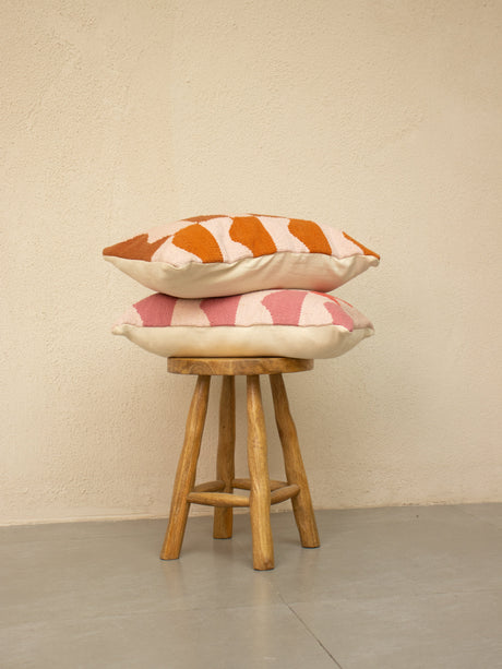 Ocean Lumbar  Pillow, Earth - 14x20 in - Sumiye Co