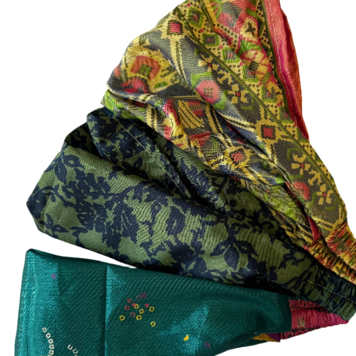 Recycled Sari Silk Headband | 387 SH by US Sherpa - Sumiye Co