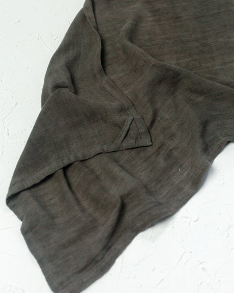 Stone Washed Linen Tea Towel - Iron Ore - Sumiye Co