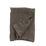 Stone Washed Linen Tea Towel - Iron Ore - Sumiye Co
