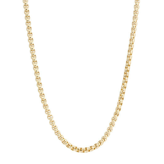 4mm Luciana Box Chain Necklace