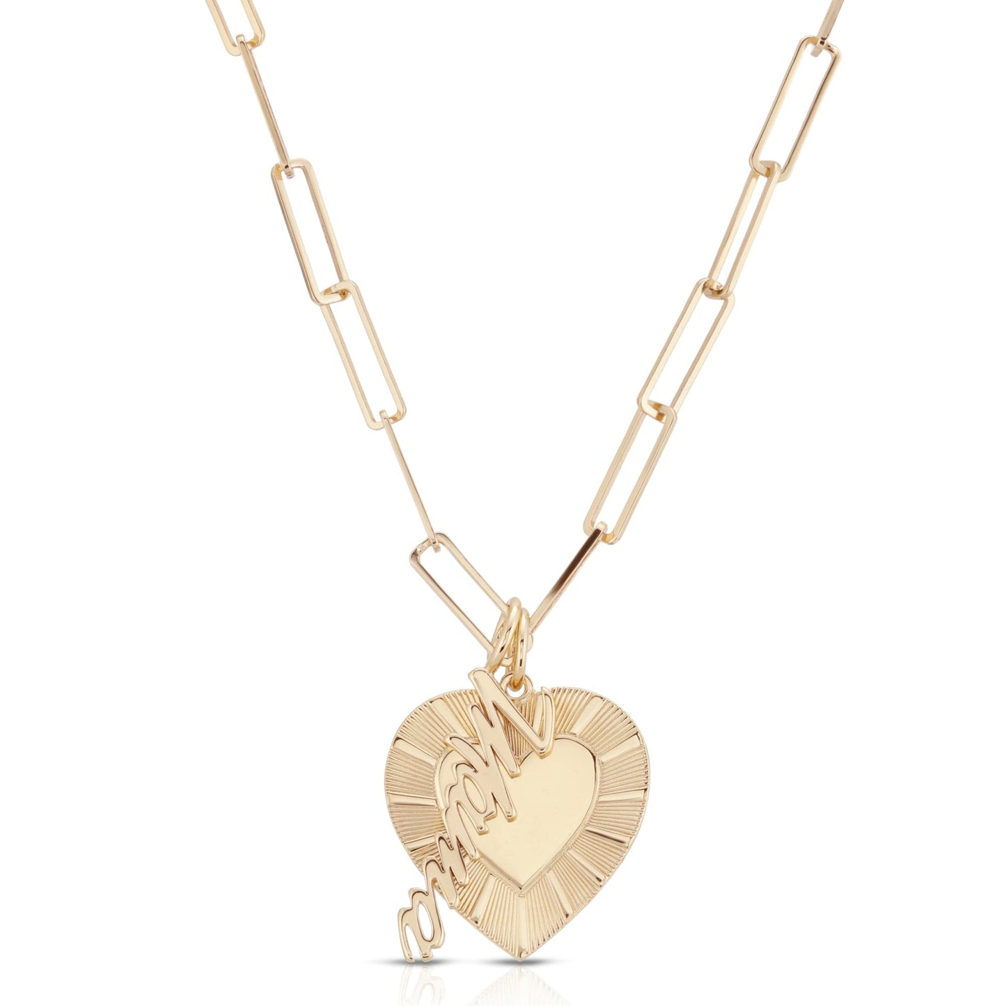 Charli Mama Heart Charm Necklace