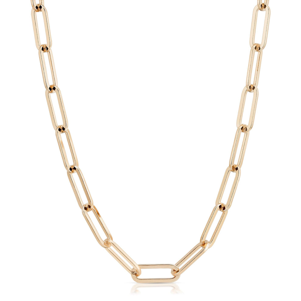 Ashley Black Enamel & Crystal Pendant Necklace