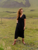 Isla Midi Dress | Eclipse - Sumiye Co
