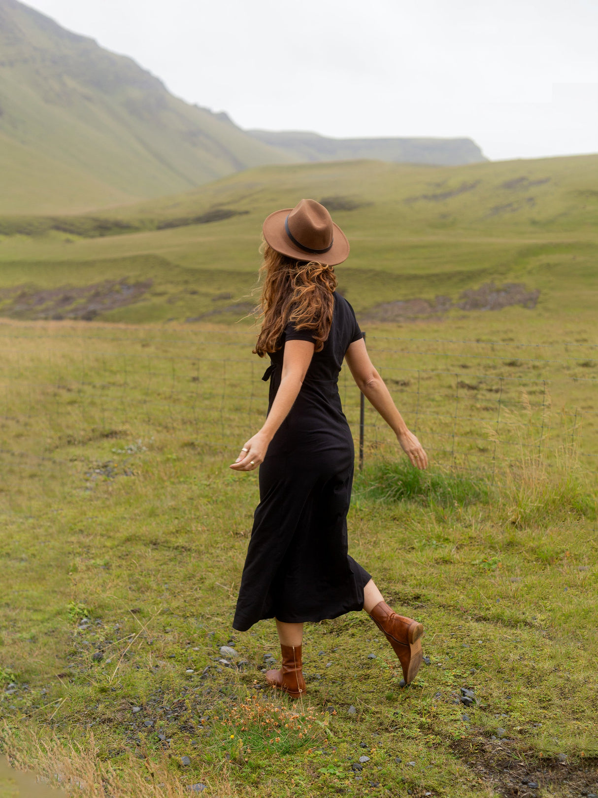 Isla Midi Dress | Eclipse - Sumiye Co