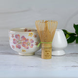 Japanese Pink Sakura Ceramic Matcha Bowl