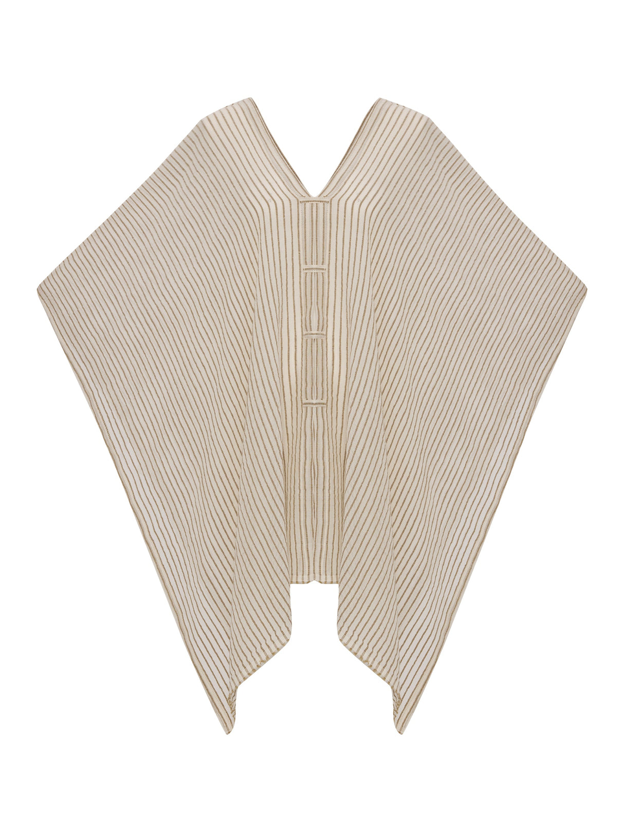 Ava Kimono - Khaki Green Stripes