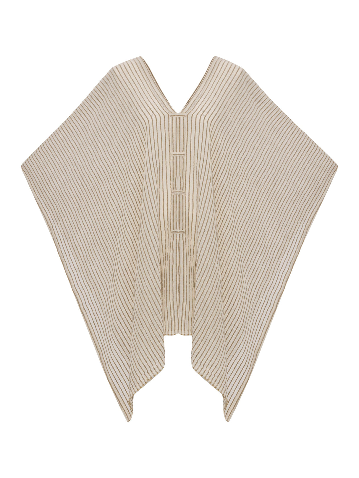 Ava Kimono - Khaki Green Stripes