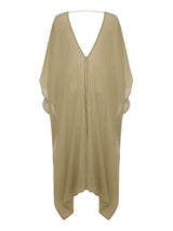 Bodrum Ties Kaftan - Khaki Green - Sumiye Co