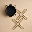 Forge Brass Trivets - Set of 2 - Sumiye Co