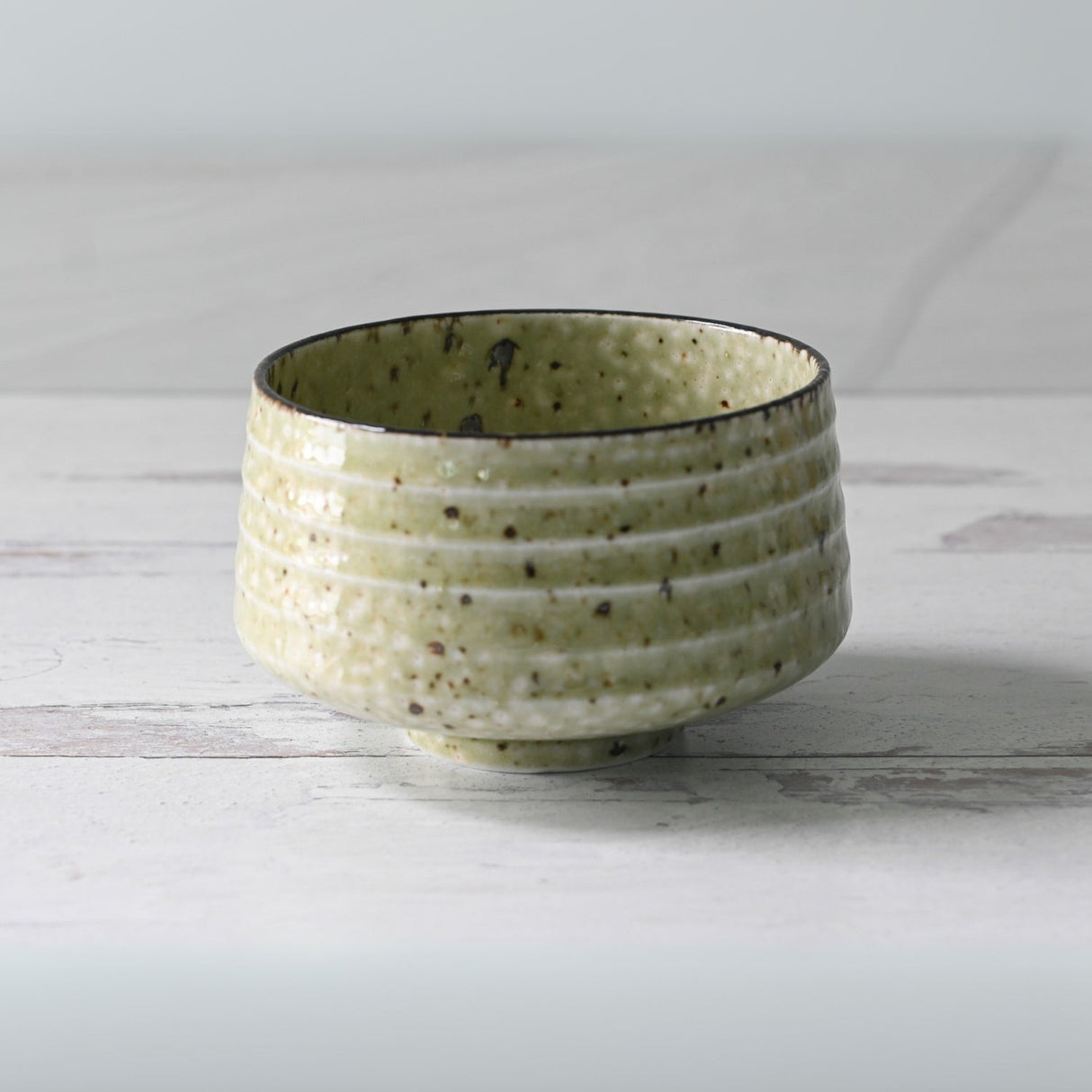 Kaneni White Ceramic Matcha Bowl, Bamboo Matcha Whisk, Whisk Holder & Organic Japanese Matcha Set