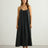 Kaya Tie Strap Maxi Dress - Charcoal - Sumiye Co