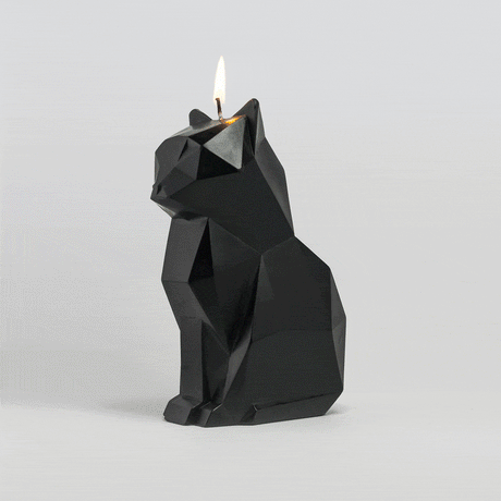 Cat Candle - Black Kisa PyroPet - Sumiye Co