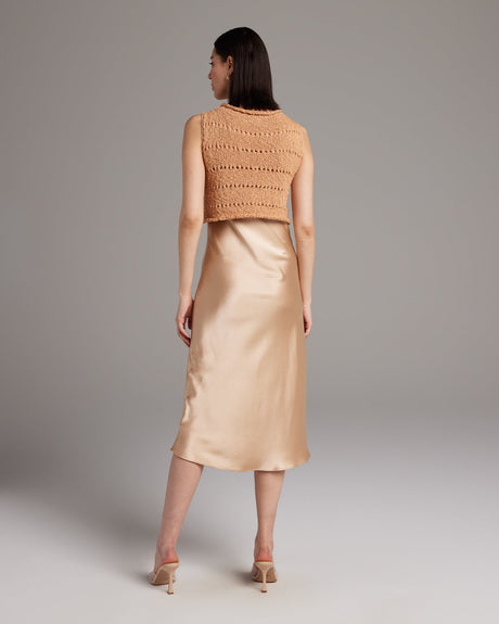 Flammé Knit Crop Top - Sumiye Co