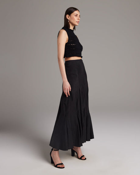 Flammé Knit Crop Top - Sumiye Co