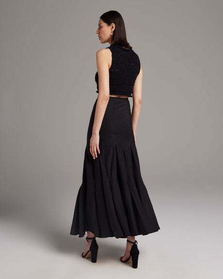 Flammé Knit Crop Top - Sumiye Co