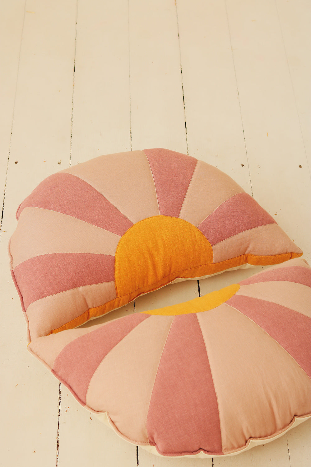 “Lazy Santa Cruz” Sun Pillow by Moi Mili