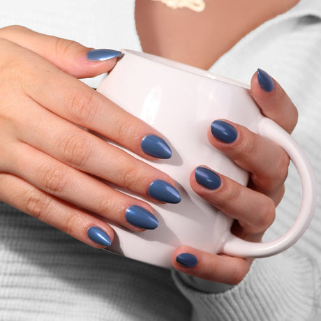 Blue Diamond Nail Color | Gel-Like Nail Polish - Sumiye Co