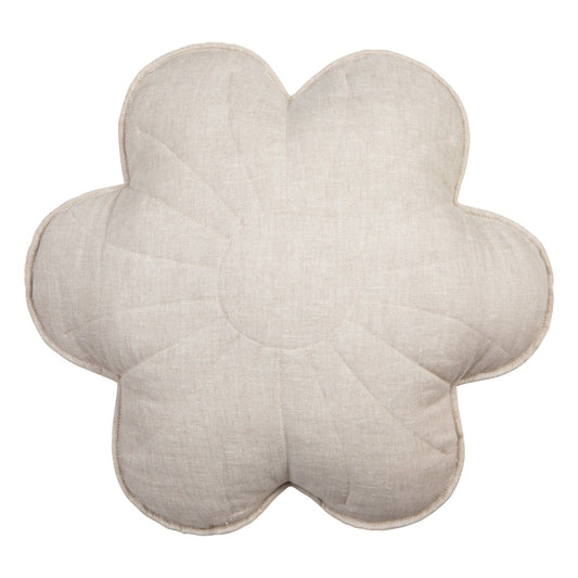 Flower Pillow Linen "Sandy Lily" | Kids Room & Nursery Decor