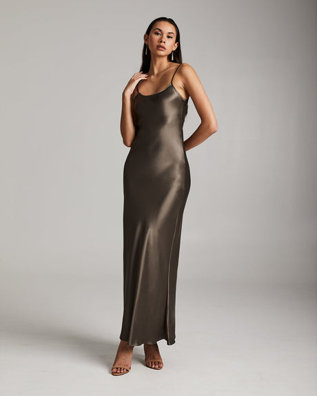 Liquid Silk Slipdress - Sumiye Co